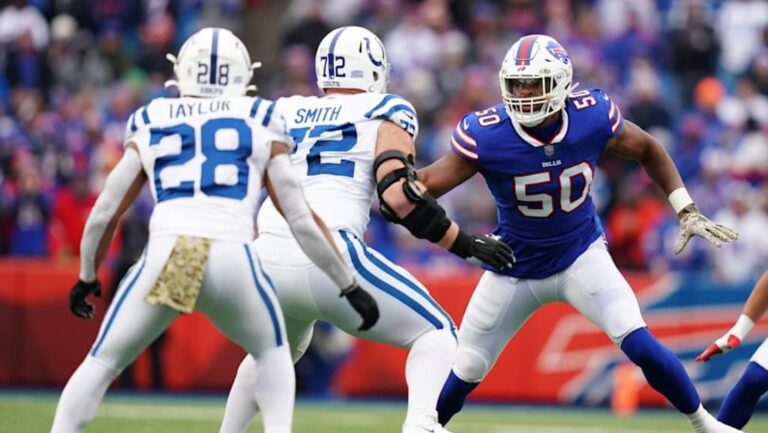 Buffalo Bills vs Colts Match Player Stats